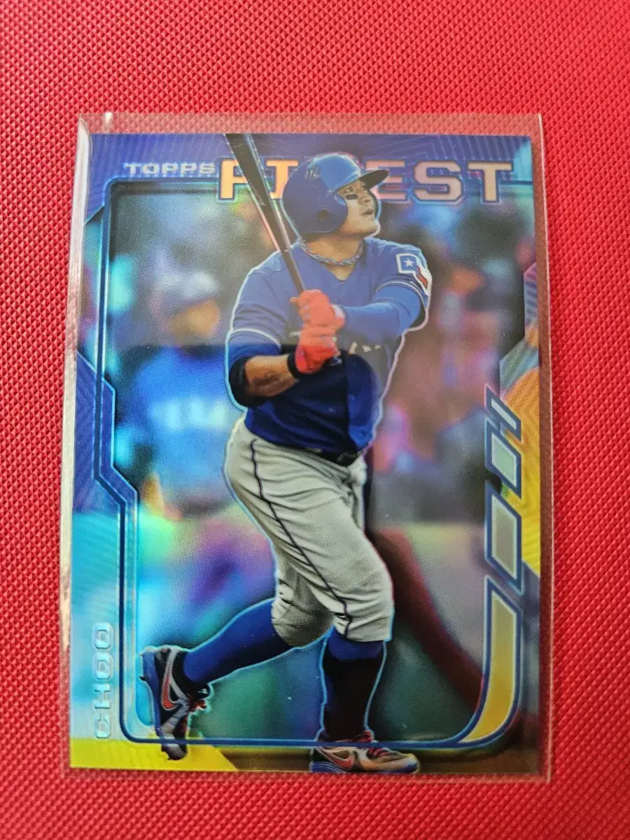 추신수 2014 Topps Finest 리플렉터 카드