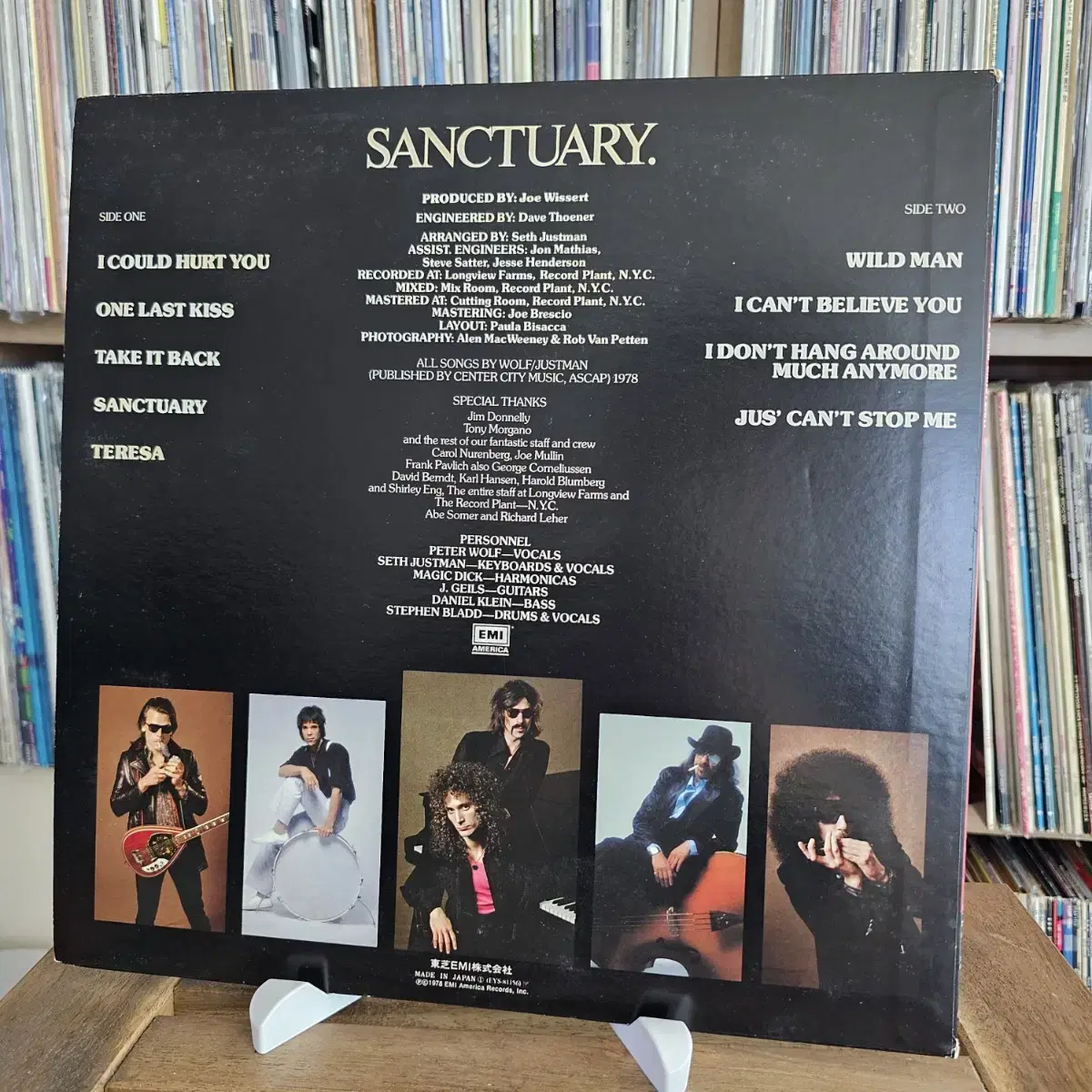 The J. Geils Band - 8집 Sanctuary LP