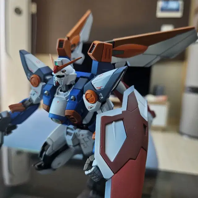 MG 윙건담 XXXG-01W 도색작