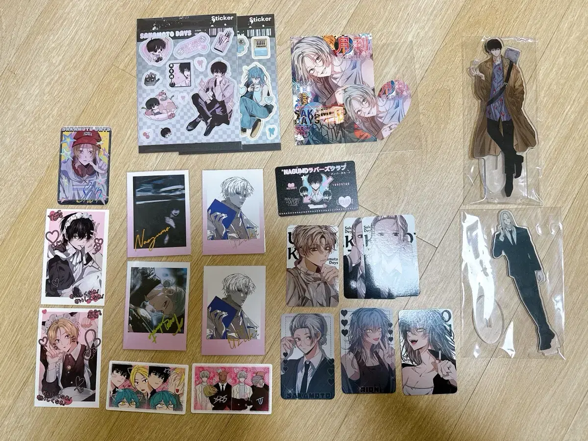 Sakadei Sakamoto Daze Nagumo Asakura Shin zuu unofficial goods wts