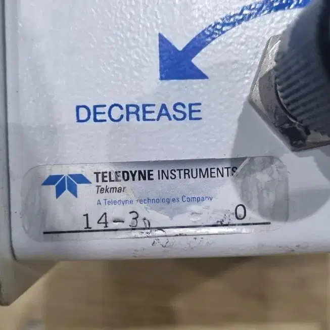 TELEDYNE Instruments외부 가스 압력 레귤레이터 14