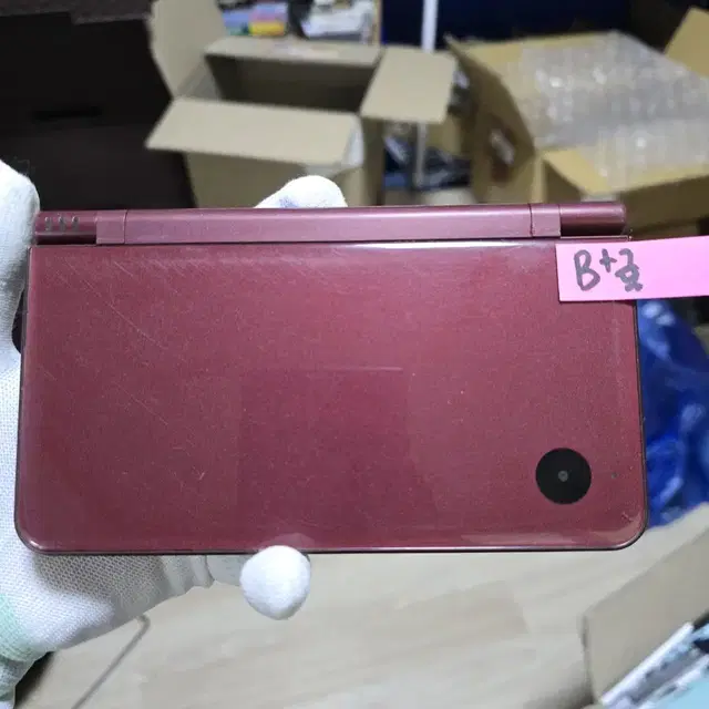 닌텐도 ds lite dsi dsi ll 레드와인 B+급 우고메모