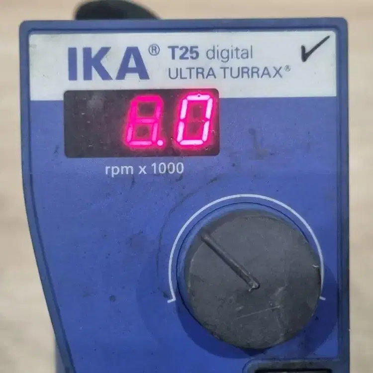 IKA T25 Digital Ultra Turrax 디지털 균질화기