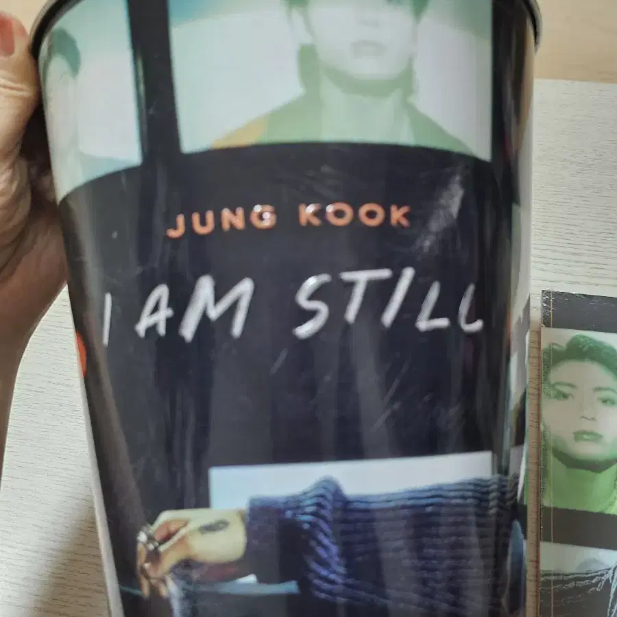 정국 JK Jungkook 영화 아이엠스틸 iamstill 음료컵 버킷