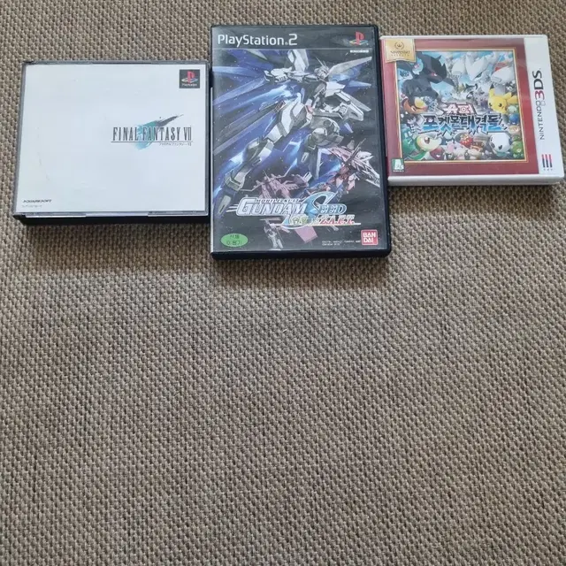 PS1, PS2, 3DS 중고 게임 팜