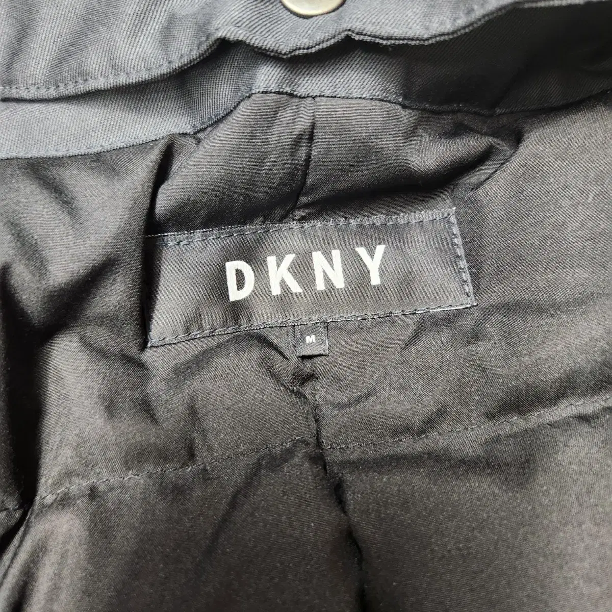 정품 DKNY 디케이앤와이 남성 구스다운 패딩 코트 100