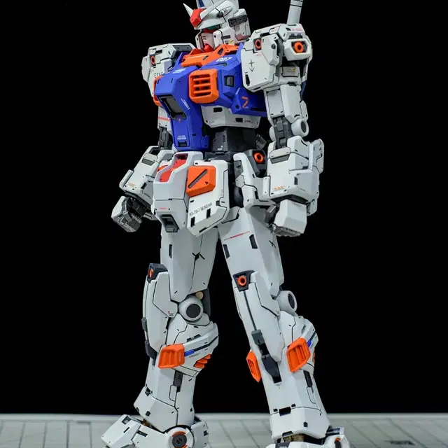 1/100 풀아머 RX-78-7 건담 7호기 컨버전 도색작