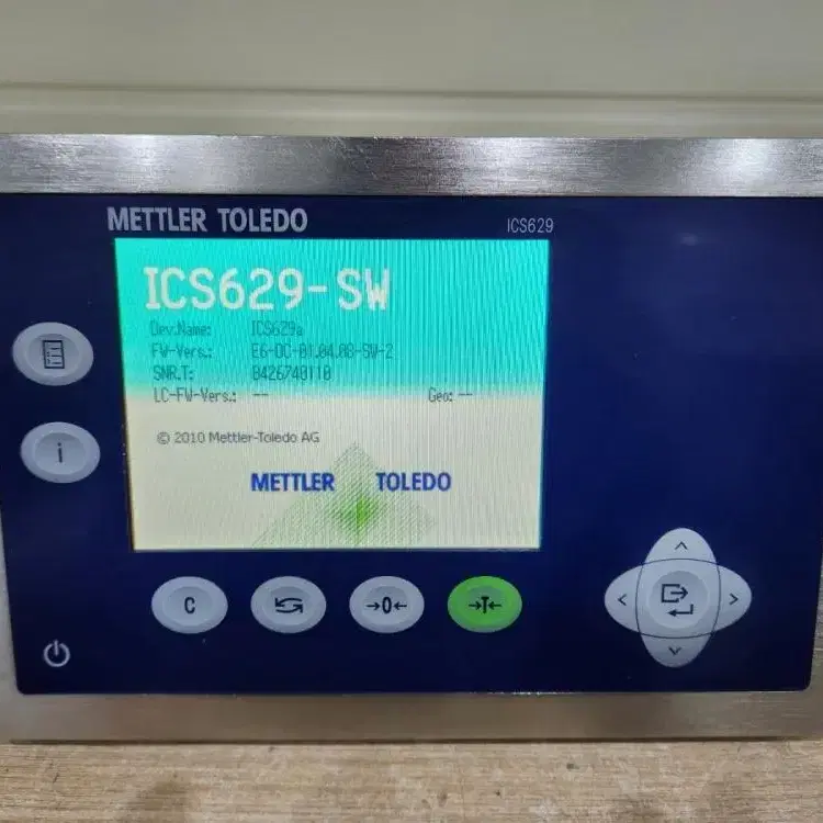 Mettler Toledo ICS 629 계량 인디게이터