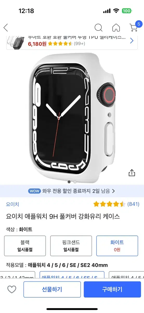 애플워치 케이스