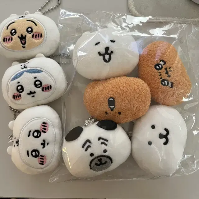 농담곰 오카오 얼굴키링(방울제거)