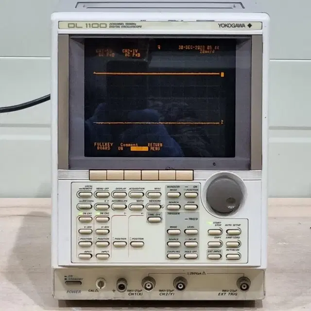 YOKOGAWA DL 1100 2CH 100MHz 디지털오실로스코프