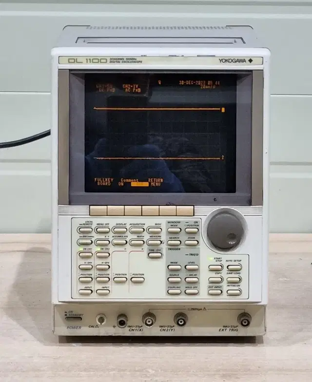 YOKOGAWA DL 1100 2CH 100MHz 디지털오실로스코프