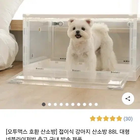 강아지 산소발생기 오투맥스팝니다