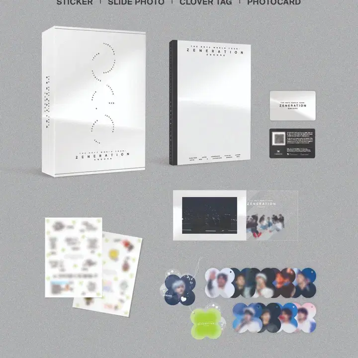 더보이즈 제너레이션 qr dvd 본품 이거마시면+클로버 분철