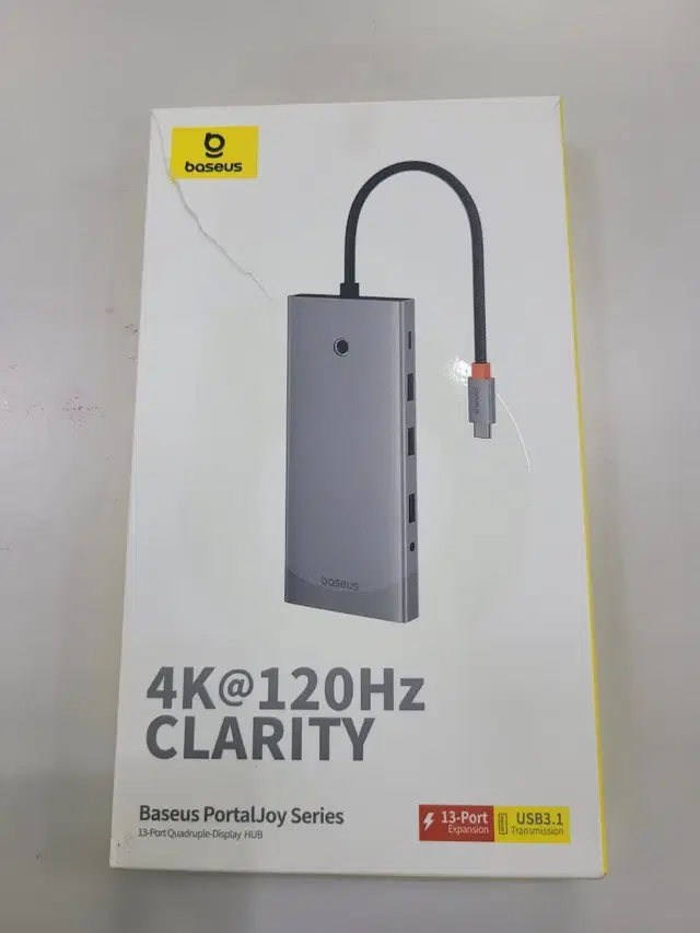 Baseus 도킹 스테이션 맥북 호환용 독 멀티허브 9in1 USB C