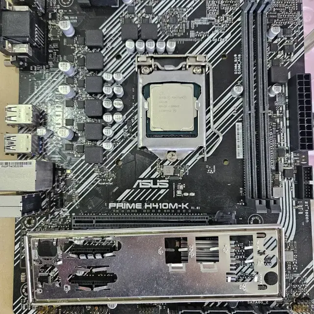 아수스 H410M-K CPU G6400