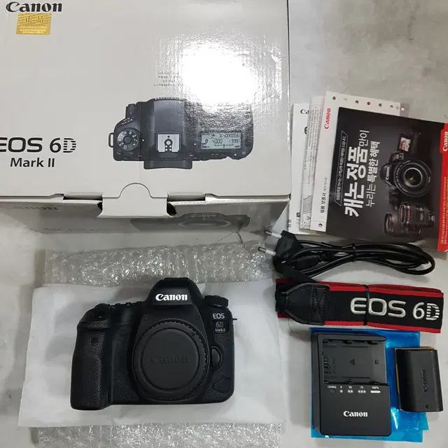 캐논 EOS 6d mark 2 6d mark II 육두막 2 깨끗 풀박스