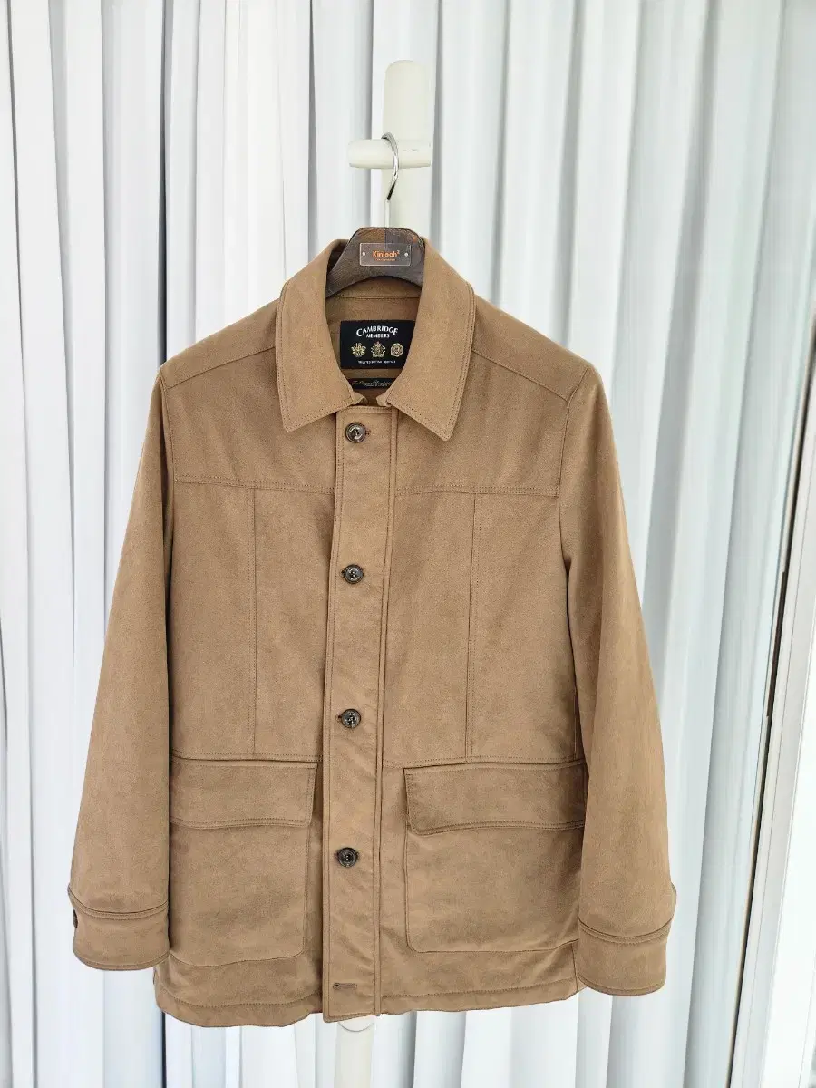 Cambridge Members Lambskin Suede Safari Jacket