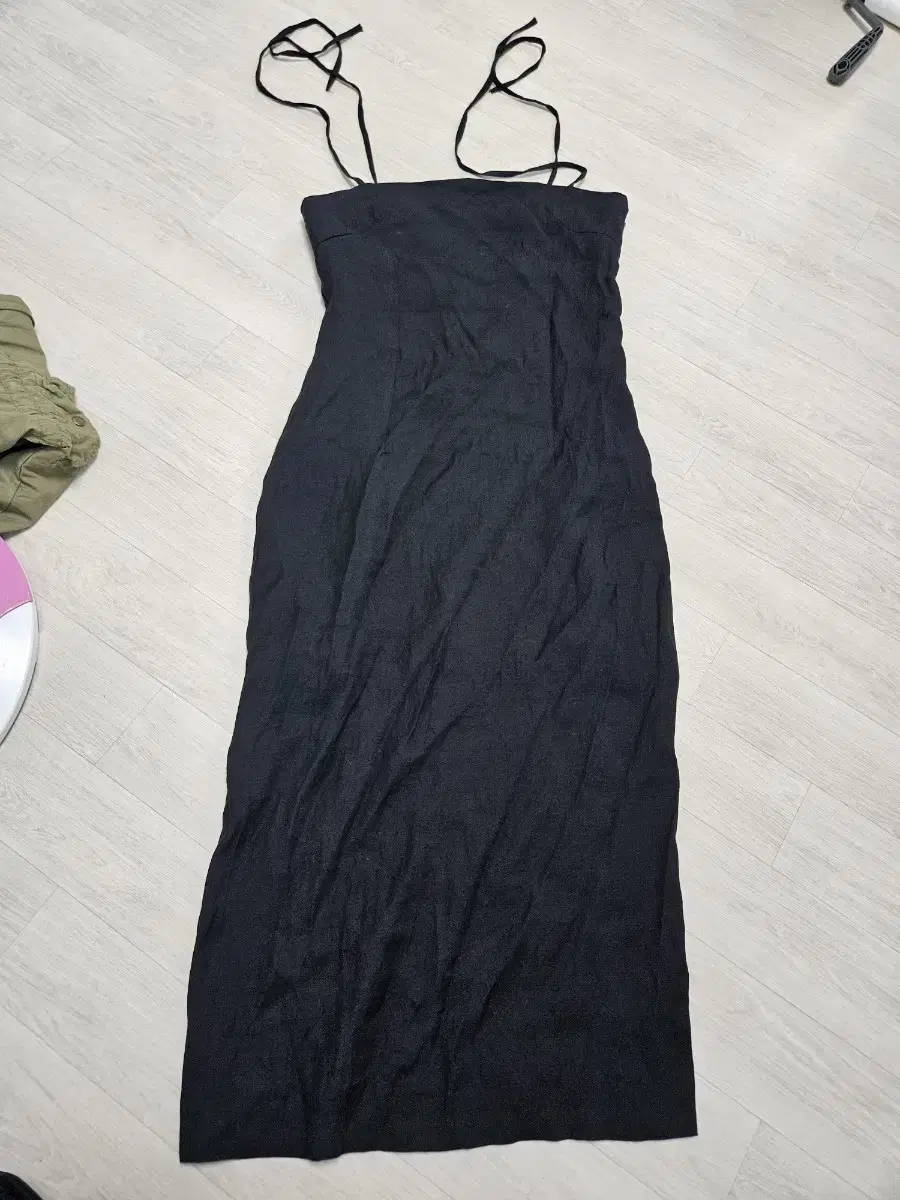 끈원피스 린넨원피스 롱원피스 휴양지원피스