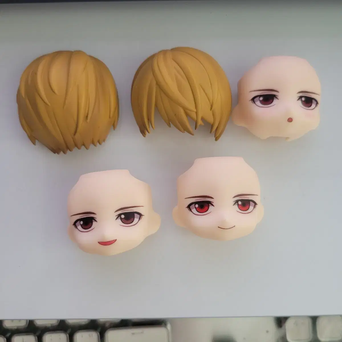 Death Note Yagami Raito Nendoroid/Obitsu Hairpieces Face Parts