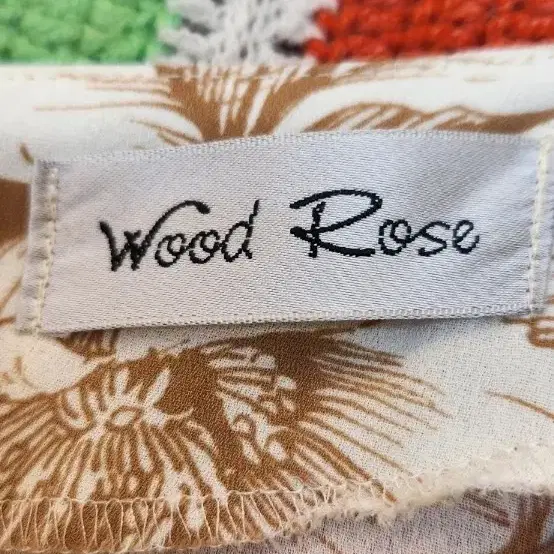 WOOD ROSE 고급 롱원피스