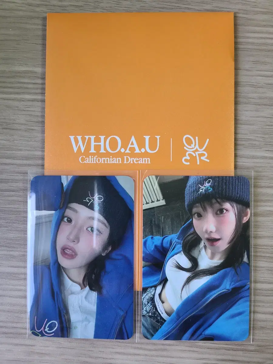 QWER Mushinsa Huayu photocard Chodan,Magenta sell unreleased photocard Photokard