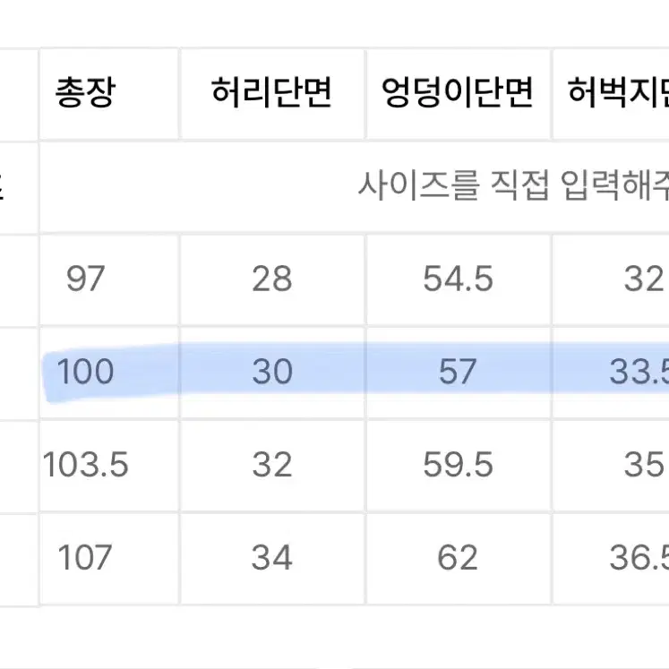 (미사용) 낫포너드 카고바지 M