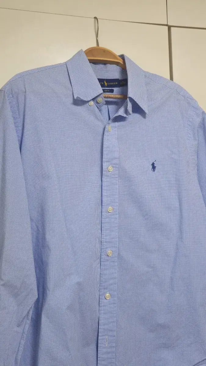 Polo bloo Gingham Shirt (Slim Fit M)