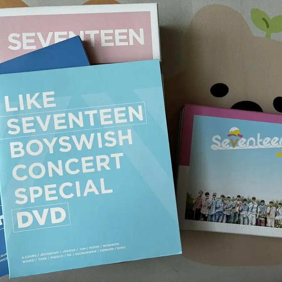 세븐틴 스페셜 에디션 DVD, 리패키지 앨범