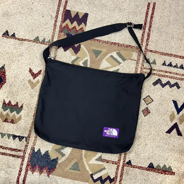 The North Face purple label 크로스백 블랙