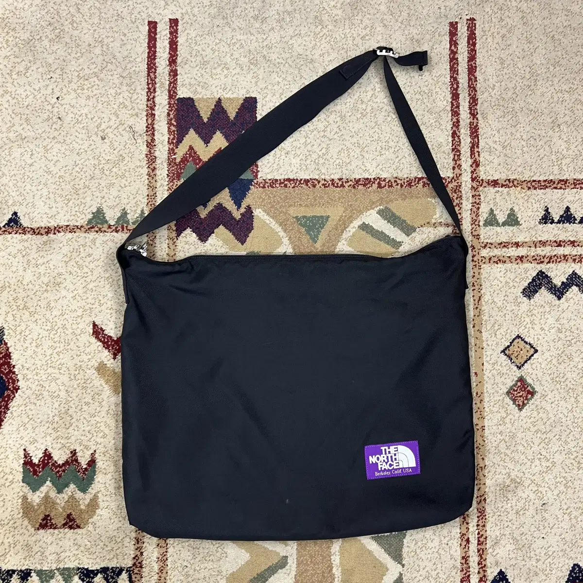 The North Face purple label 크로스백 블랙