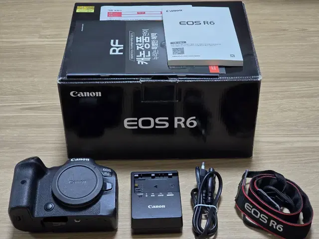 캐논 eos r6 풀프레임 미러리스 카메라