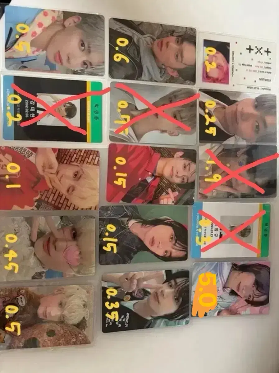 Sell tomorrow x together photocard 