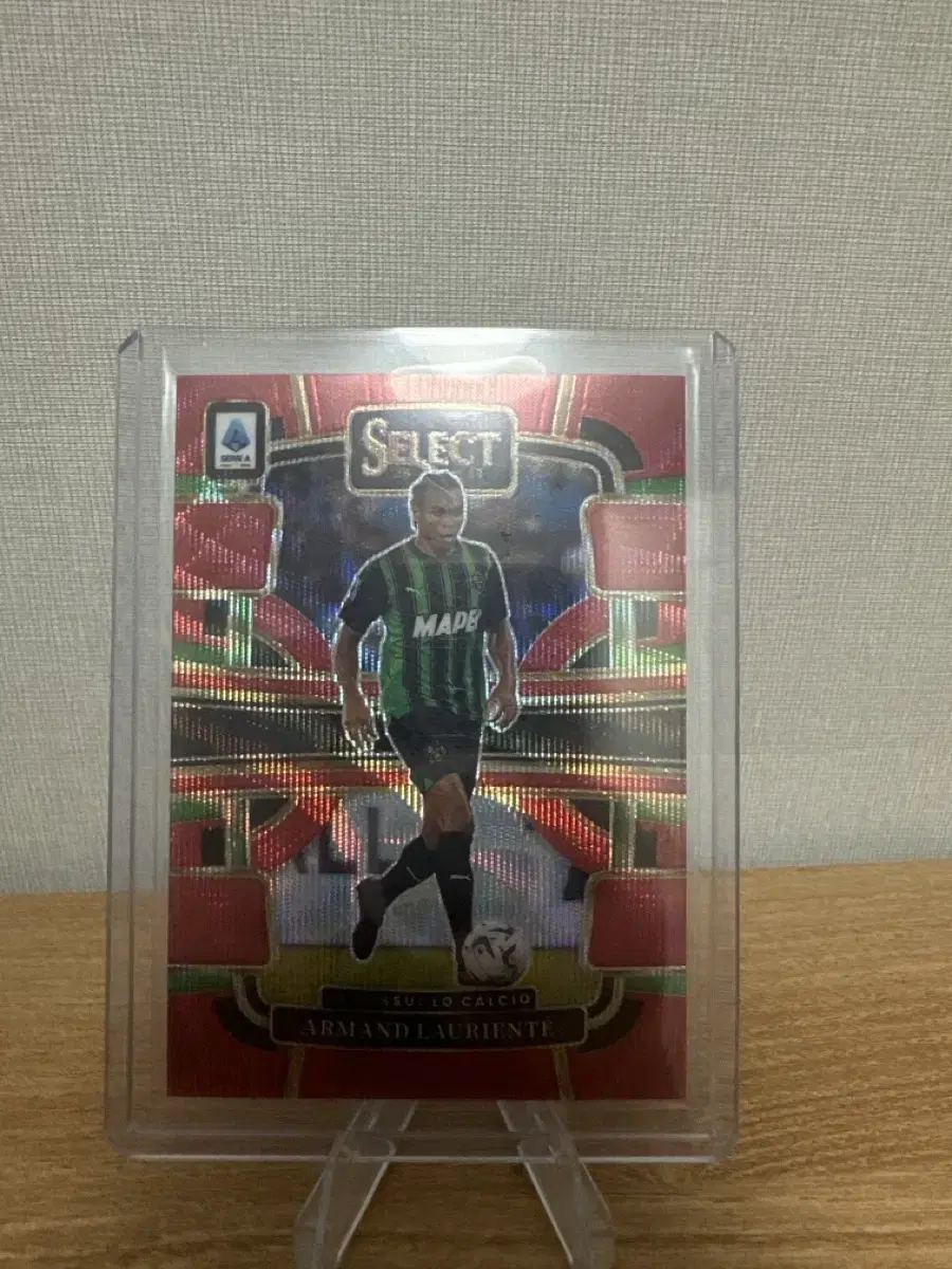 Select Red Sassuolo Amand Loriente 49 Limited Football Card