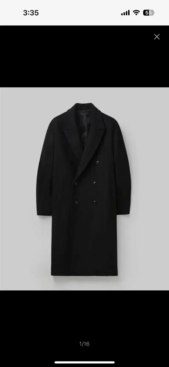 [M] Coeur MTR Overfit Double Long Coat