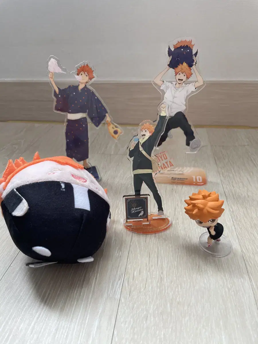 Haikyuu hinata Showo Acrylic Stand Fuwakororing Gacha Figures in Bulk