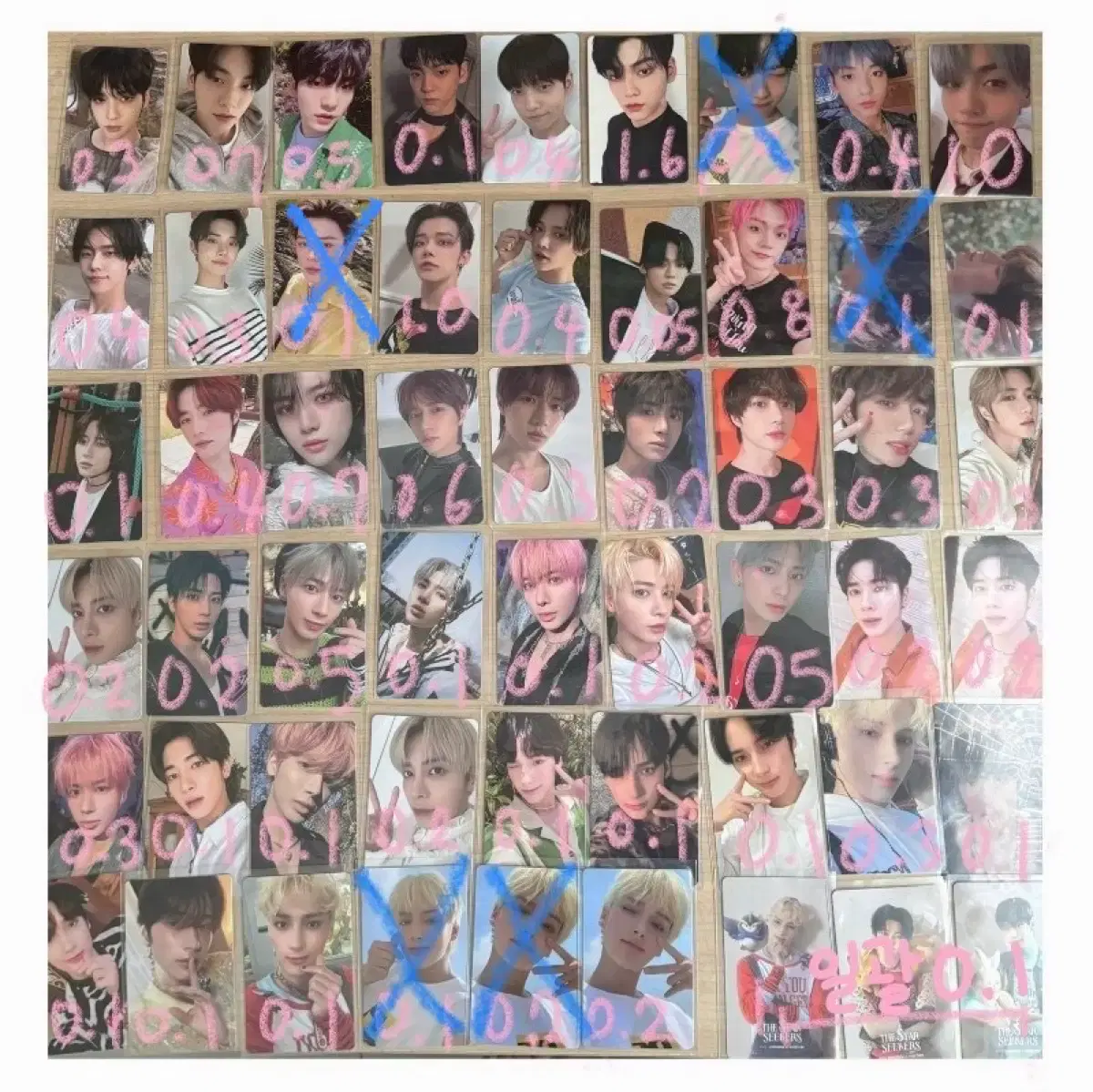 Quick sale unstanning)txt photocard