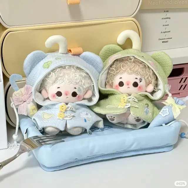 10cm 무속성 인형옷 장마시즌 블루 판매