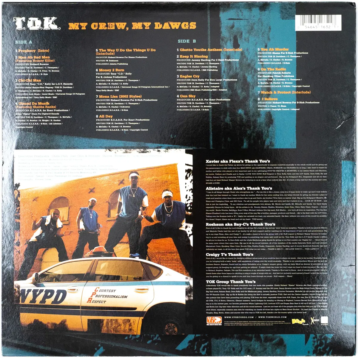 T O K - My Crew My Dawgs LP