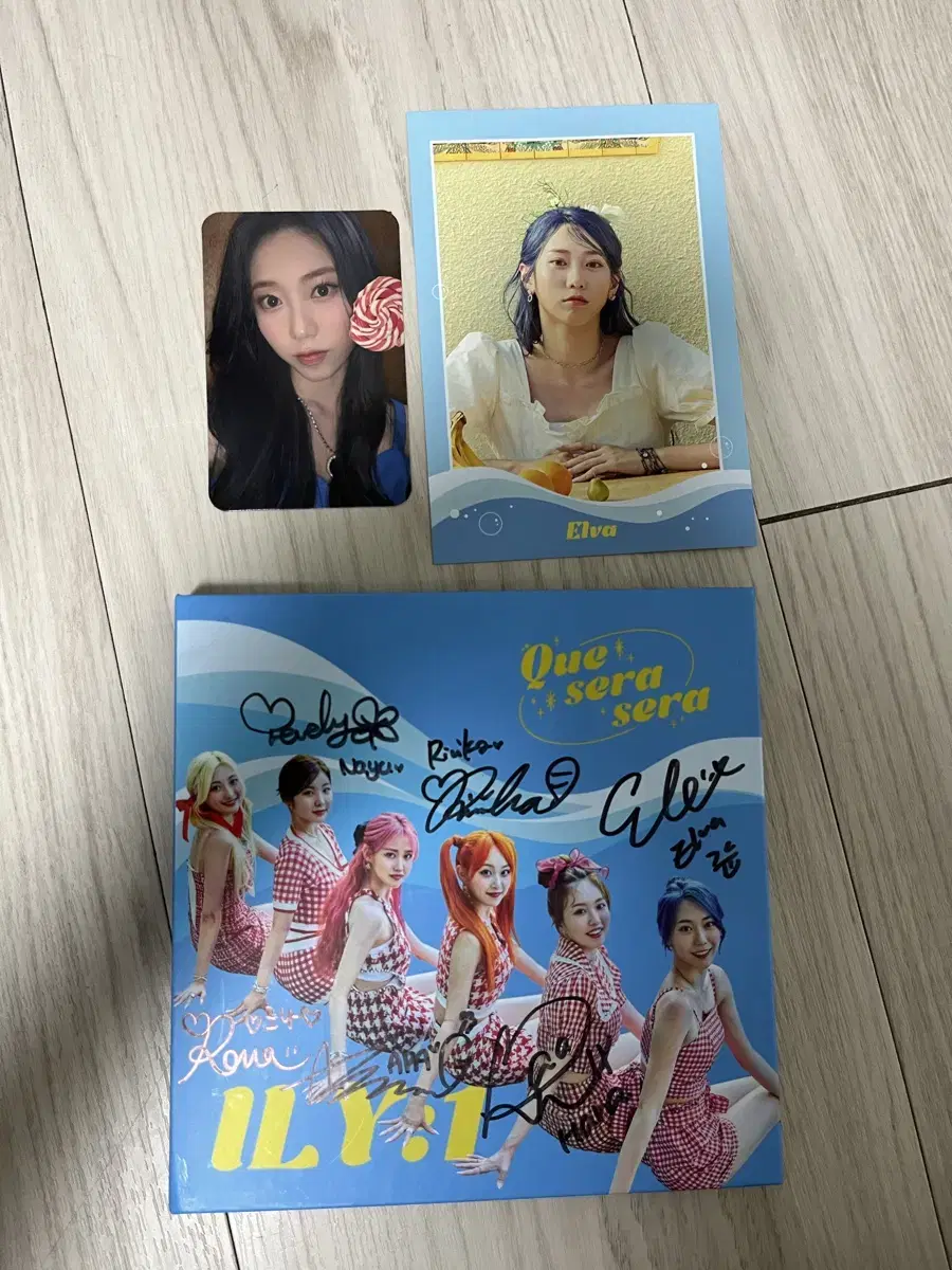 Written by AileeWon sign album Not for sale