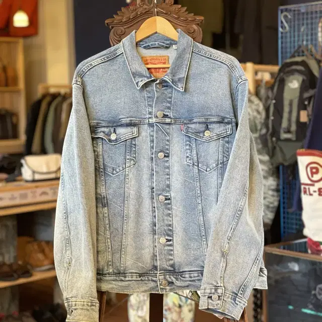 Levis 데님 트러커 자켓