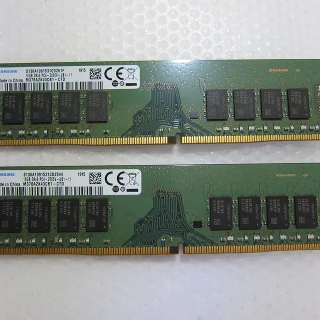 삼성전자 DDR4-2666 32G(16Gx2) (PC4-21300)