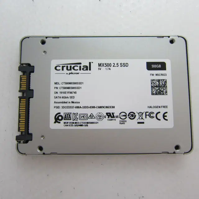 마이크론 SSD Crucial MX500 500G