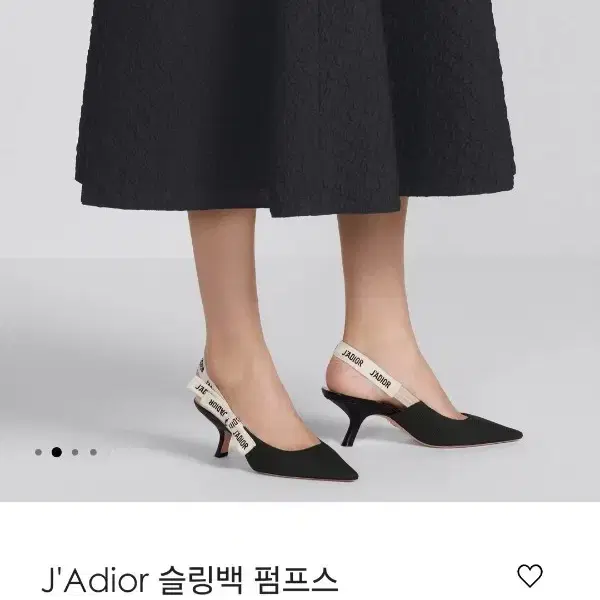 디올 슬링백 펌프스