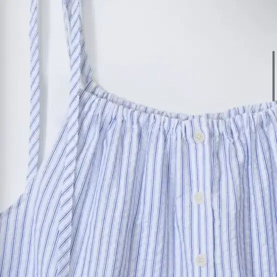 브렌다브렌든 string blouse - striped