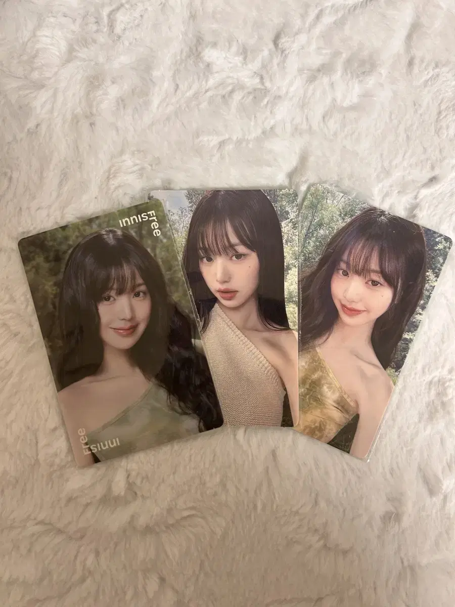 ive jang wonyoung innisfree photocard sells