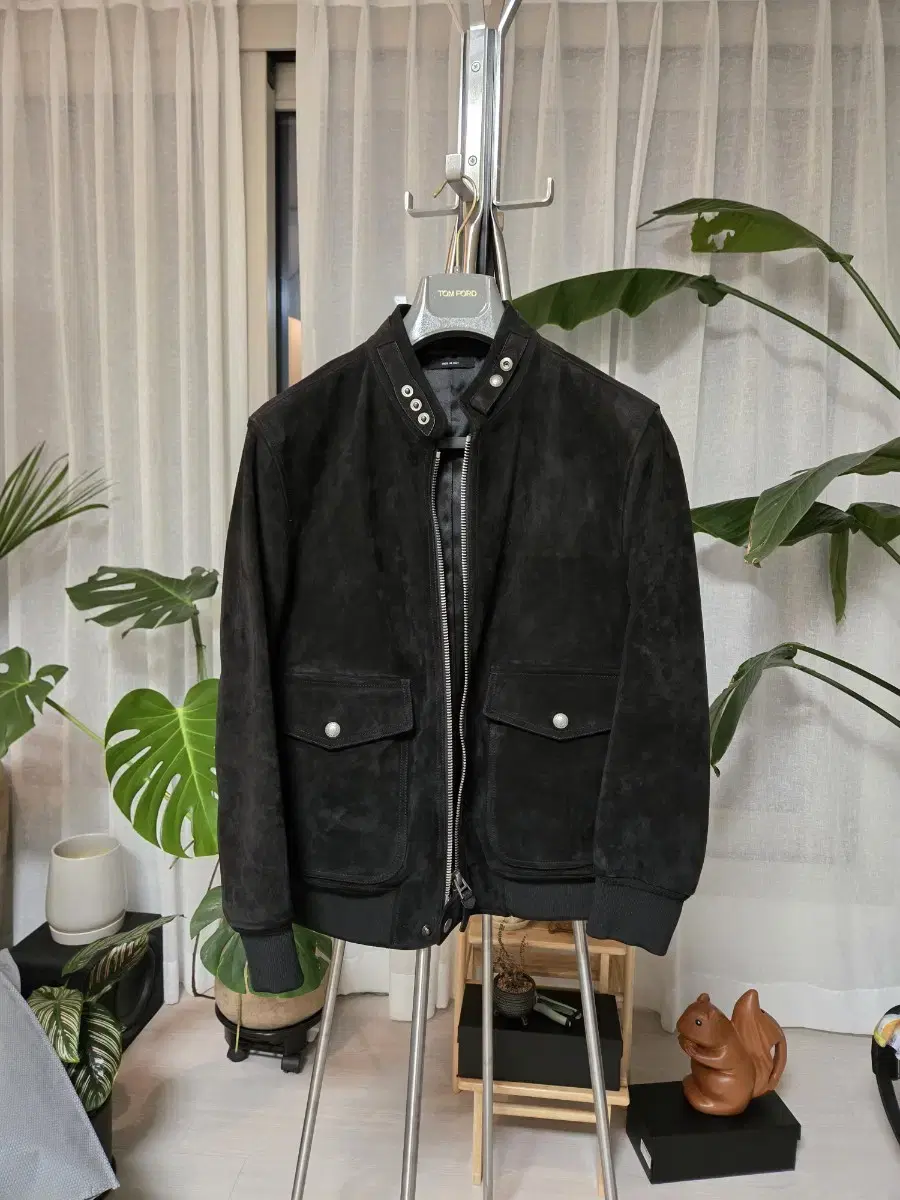 Tom Ford Black Suede Jacket