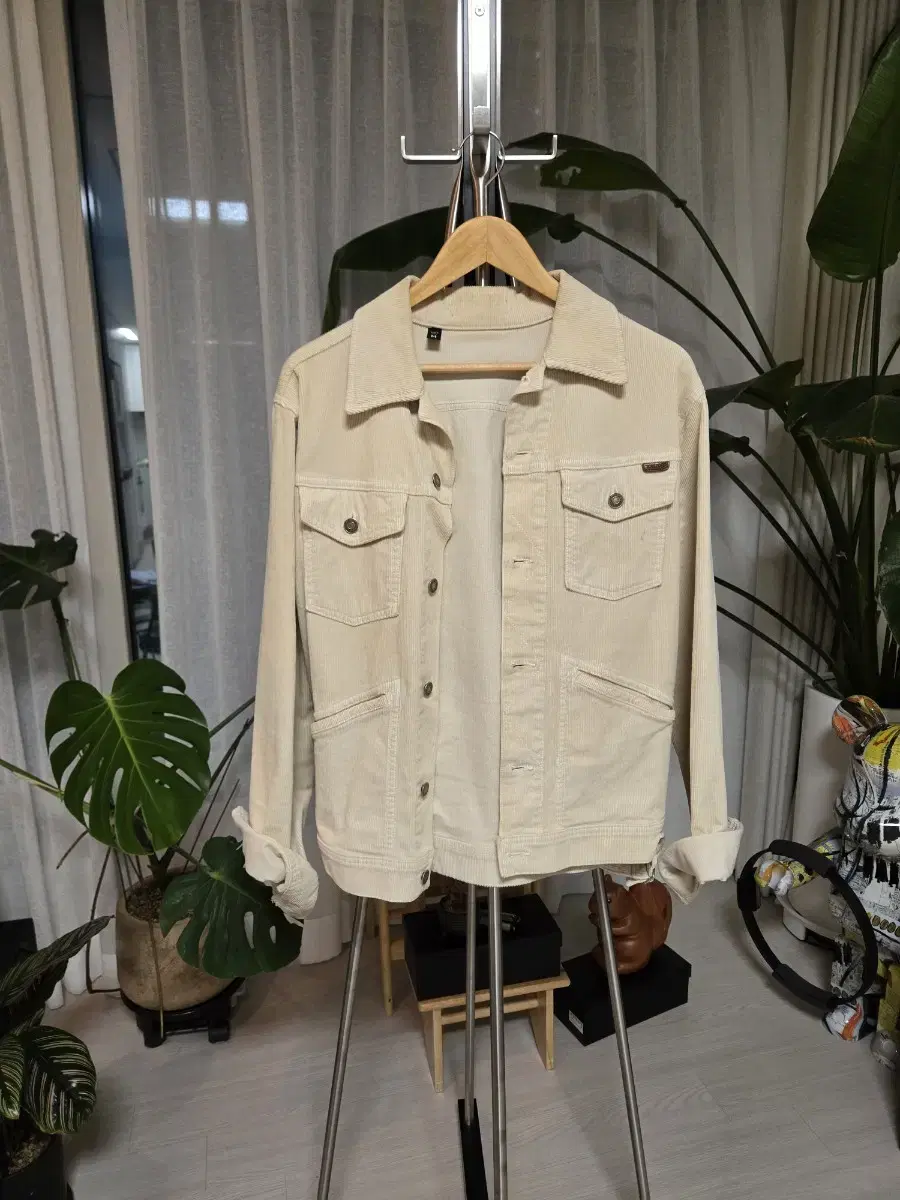 Beige Tom Ford Corduroy Tucker