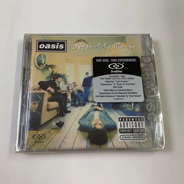 오아시스 Definitely Maybe CD+DVD 듀얼디스크