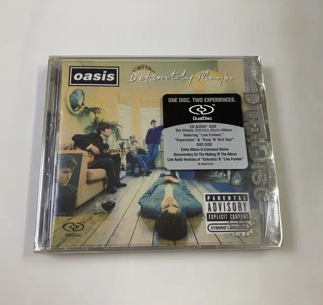 오아시스 Definitely Maybe CD+DVD 듀얼디스크